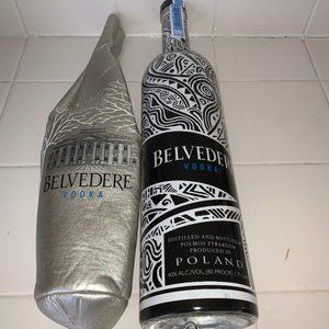 Belvedere Vodka Artistic Bottle and Carrying Case
